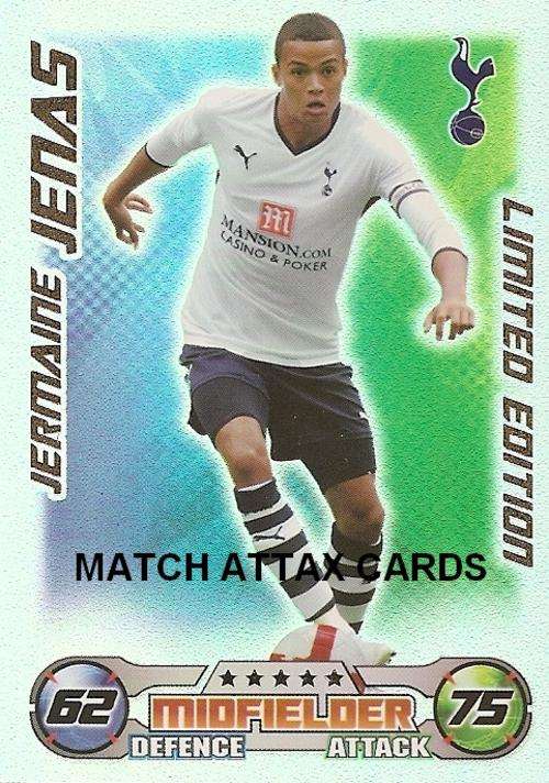 MATCH ATTAX 08/09 - JERMAINE JENAS LIMITED EDITION