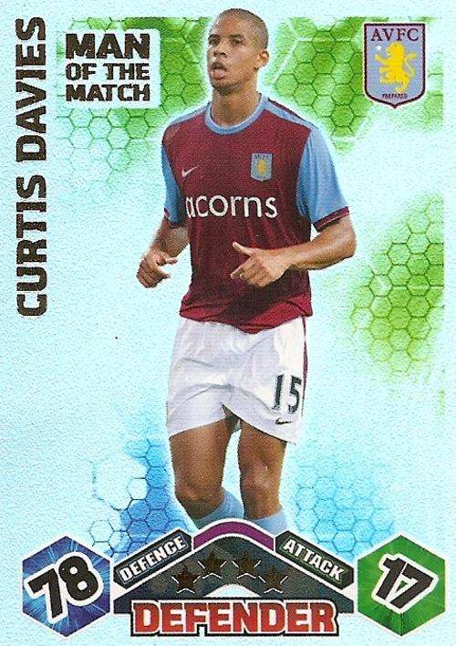 MATCH ATTAX 09/10 - CURTIS DAVIES M/MATCH