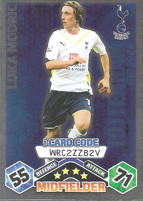 MATCH ATTAX 09/10 - LUKA MODRIC i CARD