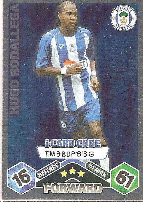 MATCH ATTAX 09/10 - HUGO RODALLEGA i CARD