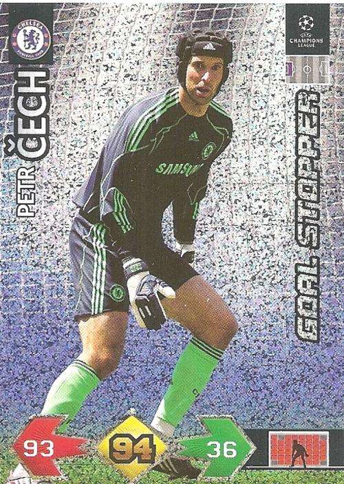 CHAMPIONS LEAGUE S/STRIKES 2009/10 - PETR CECH "GOAL STOPPER" CARD