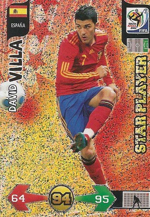 FIFA 2010 ADRENALYN XL - DAVID VILLA STAR PLAYER