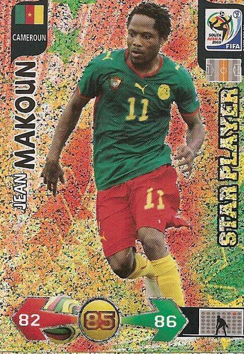 FIFA 2010 WORLD CUP ADRENALYN XL - JEAN MAKOUN "STAR PLAYER" CARD