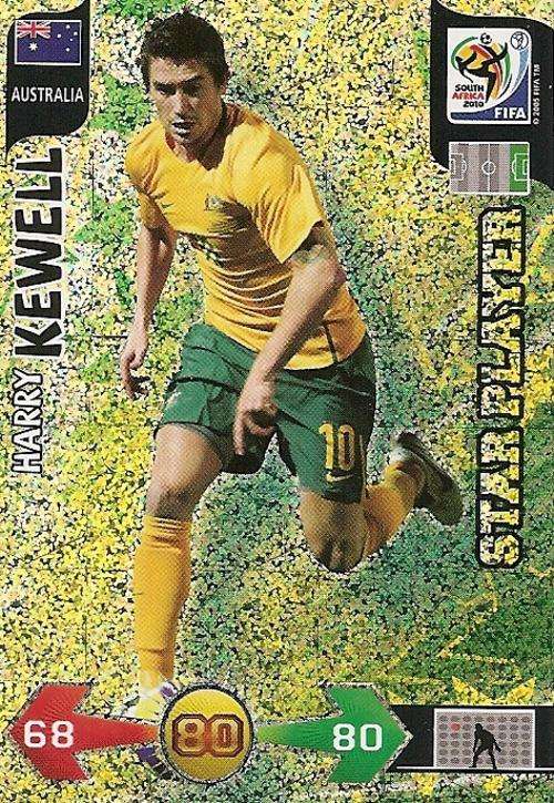 FIFA 2010 WORLD CUP ADRENALYN XL - HARRY KEWELL "STAR PLAYER" CARD
