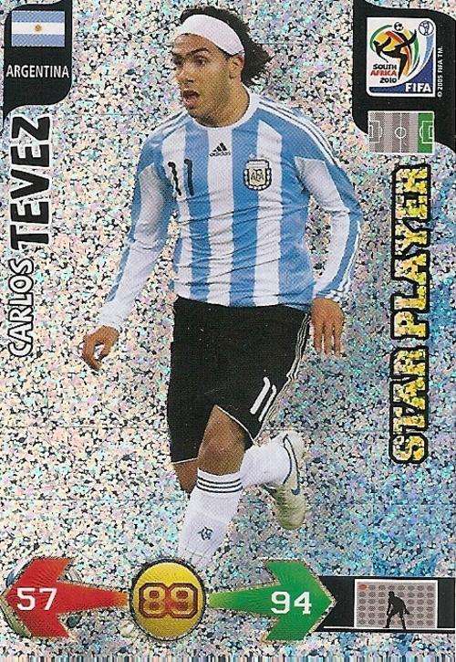 FIFA 2010 ADRENALYN XL - CARLOS TEVEZ STAR PLAYER