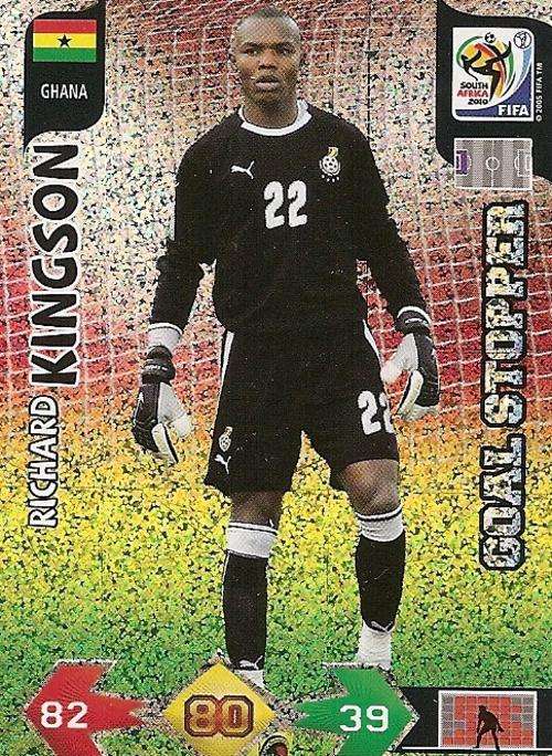 FIFA 2010 ADRENALYN XL - RICHARD KINGSON GOAL STOPPER TRADING CARD