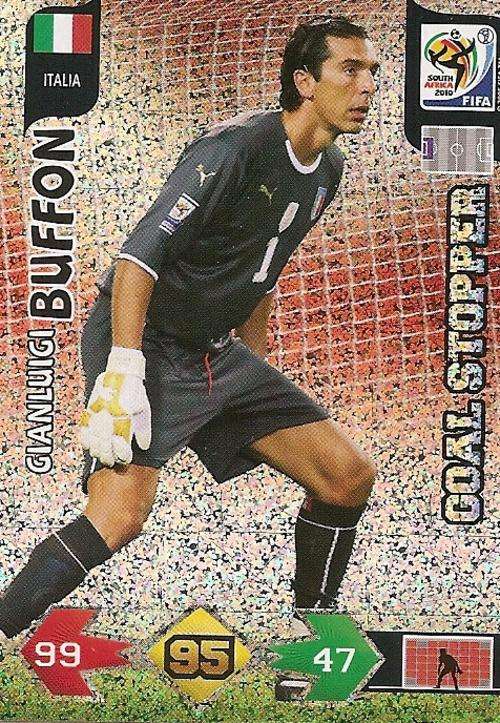 FIFA 2010 ADRENALYN XL - GIANLUIGI BUFFON GOAL STOPPER TRADING CARD