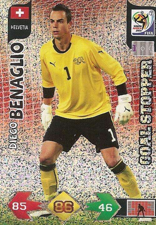 FIFA 2010 ADRENALYN XL - DIEGO BENAGLIO GOAL STOPPER TRADING CARD