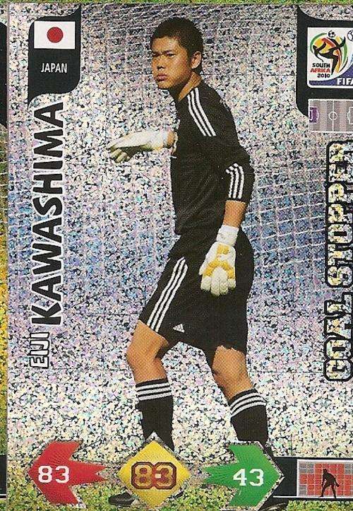 FIFA 2010 ADRENALYN XL - EIJI KAWASHIMA GOAL STOPPER TRADING CARD