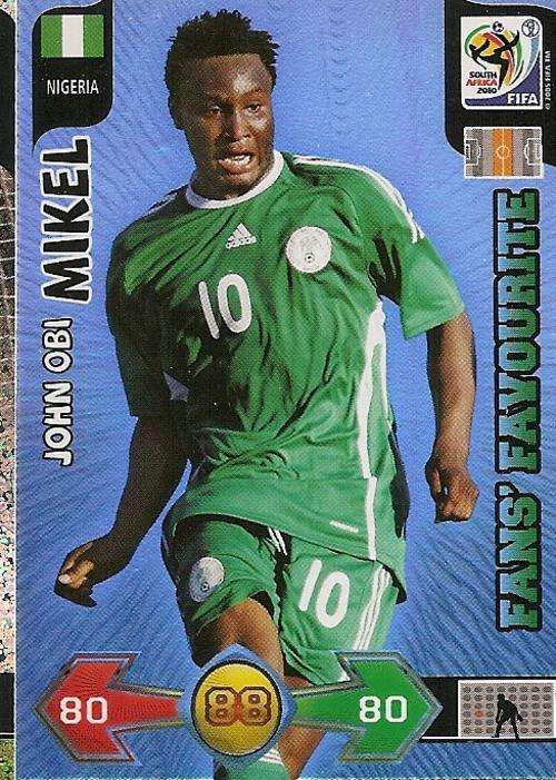 FIFA 2010 ADRENALYN XL - JOHN OBI MIKEL FANS FAVOURITE