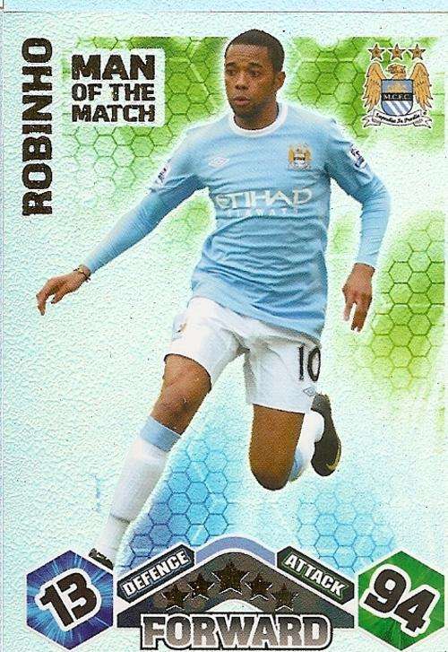 MATCH ATTAX 09/10 - ROBINHO M/MATCH