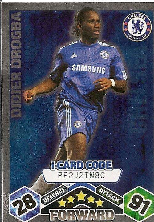 MATCH ATTAX EXTRA 09/10 - DIDDIER DROGBA iCARD