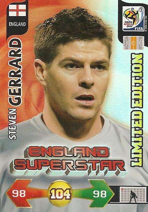 FIFA 2010 ADRENALYN XL - STEVEN GERRARD LIMITED EDITION