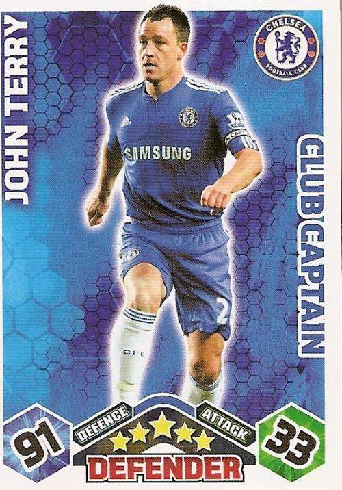 MATCH ATTAX EXTRA 09/10 - JOHN TERRY CLUB CAPTAIN