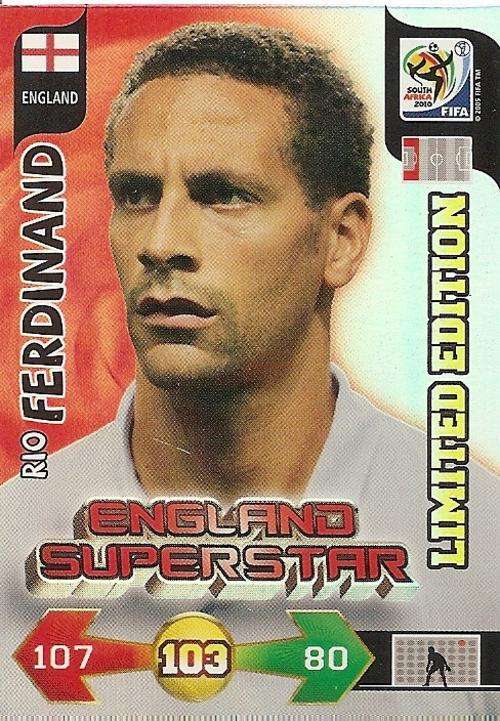 FIFA 2010 ADRENALYN XL - RIO FERDINAND LIMITED EDITION