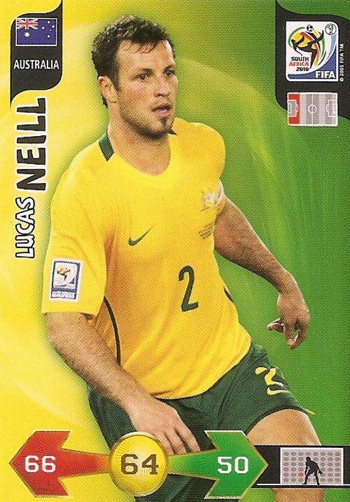 FIFA 2010 ADRENALYN XL - LUCAS NEILL BASE CARD