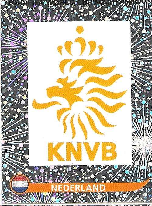 PANINI WORLD CUP 2010 STICKERS - NETHERLANDS EMBLEM STICKER No 335
