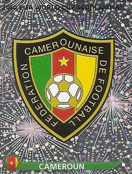 PANINI WORLD CUP STICKERS 2010 - CAMEROON EMBLEM No 392