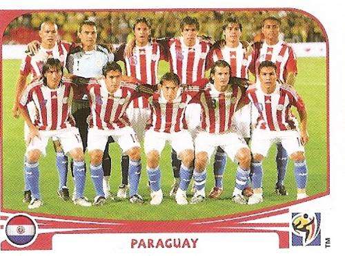 PANINI WORLD CUP STICKERS 2010 - PARAGUAY TEAM No 429