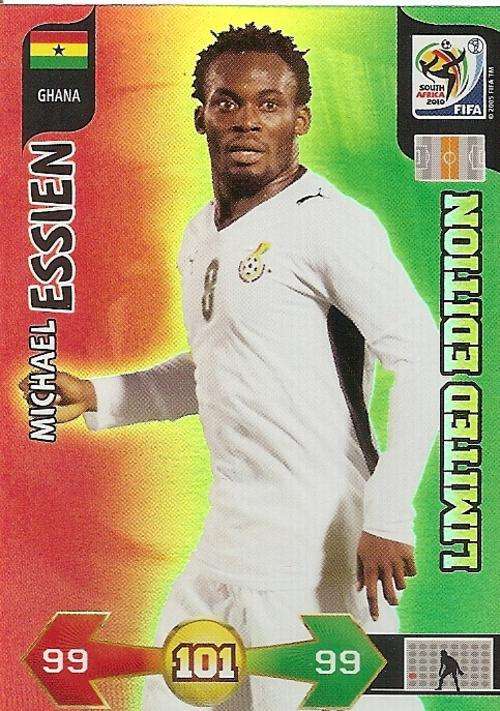 FIFA 2010 ADRENALYN XL - MICHAEL ESSIEN LIMITED EDITION CARD