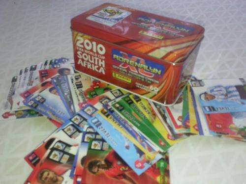 FIFA 2010 ADRENALYN XL - LIMITED EDITION TIN - FULL 250 BASE CARDS+BONUS