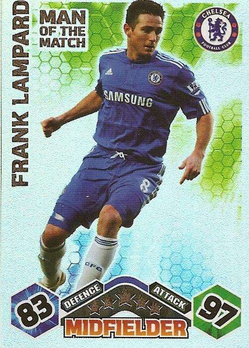 MATCH ATTAX EXTRA 09/10 - FRANK LAMPARD M/MATCH