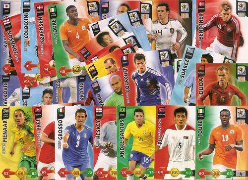 FIFA 2010 ADRENALYN XL - BASE CARDS - ALL AVAILABLE