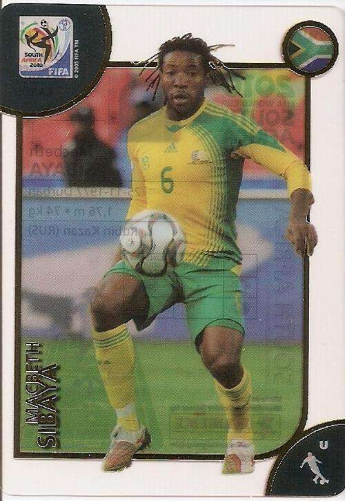 FIFA 2010 ADRENALYN PREMIUM - MACBETH SIBAYA "ULTRA" CARD