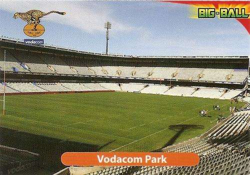 2010 BIG BALL RUGBY COLLECTION - VODACOM PARK STADIUM  TRADING CARD CH39