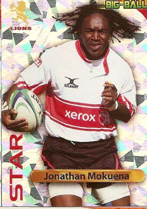 2010 BIG BALL RUGBY COLLECTION - JONATHAN MOKUENA STAR PLAYER (GL25)