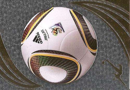 FIFA 2010 ADRENALYN PREMIUM - "RARE" JABULANI BALL "METTALIZED" TRADING CARD