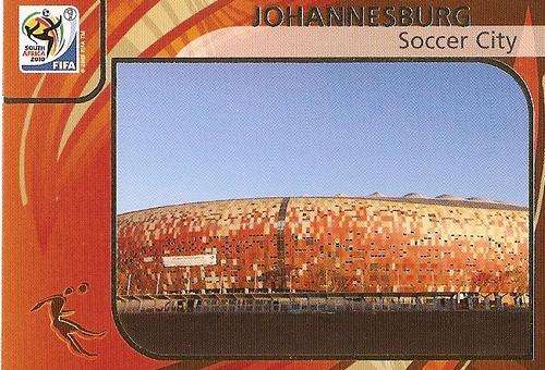 FIFA 2010 ADRENALYN PREMIUM - SOCCER CITY STADIUM CARD 190