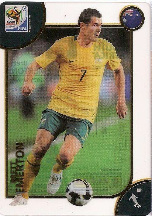 FIFA 2010 ADRENALYN PREMIUM - BRETT EMERTON "ULTRA" CARD