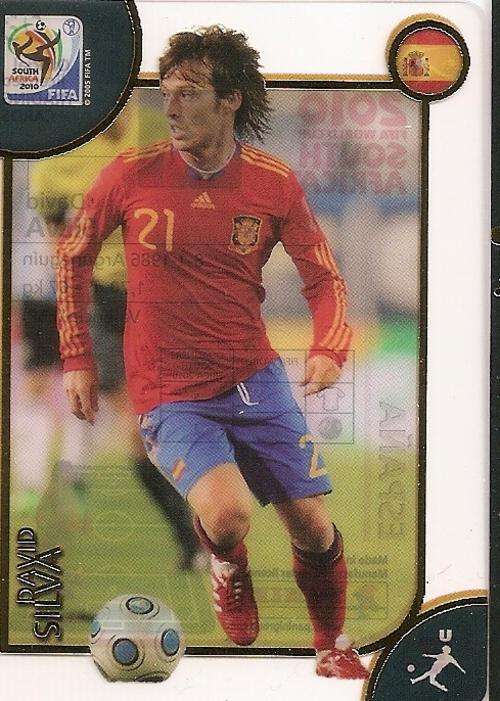 FIFA 2010 ADRENALYN PREMIUM - DAVID SILVA "ULTRA" CARD