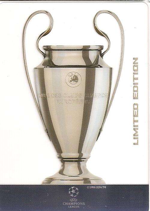 CHAMPIONS LEAGUE 2010/11 - `TROPHY` `LIMITED EDITION` TRADING CARD