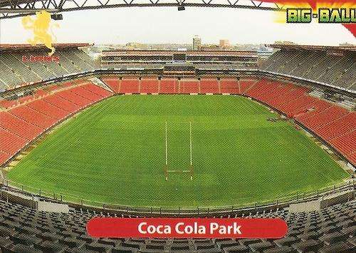 2010 BIG BALL RUGBY COLLECTION - COCA COLA PARK STADIUM TRADING CARD GL41
