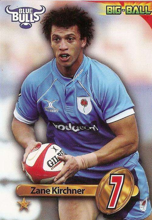 BIG BALL 2010 RUGBY COLLECTION - ZANE KIRCHNER BASE CARD BB38