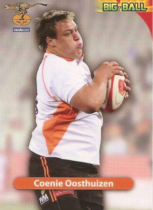 BIG BALL 2010 RUGBY COLLECTION - CONNIE OOSTHUIZEN BASE CARD CH06