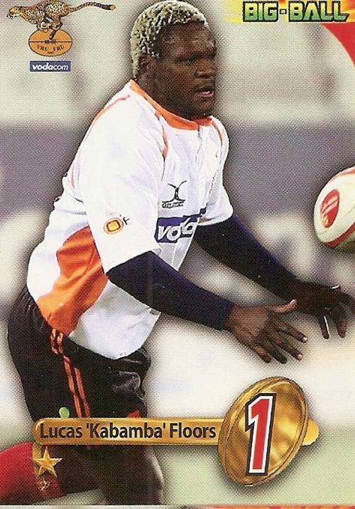 BIG BALL 2010 RUGBY COLLECTION - LUCAS FLOORS BASE CARD CH23