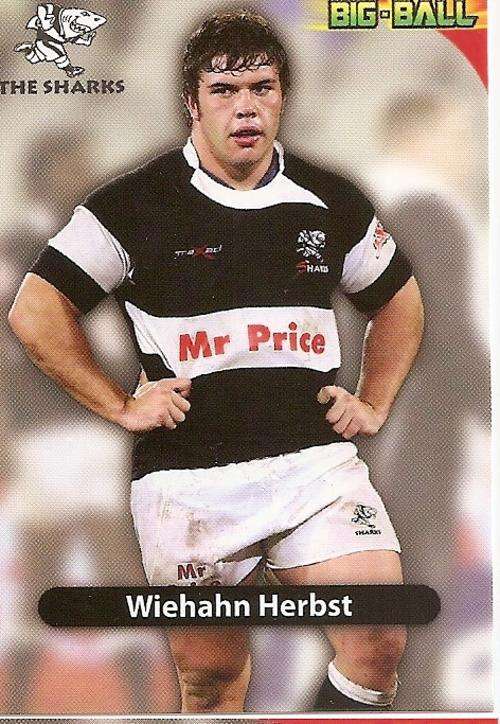 BIG BALL 2010 RUGBY COLLECTION - WIEHAHAN HERBST BASE CARD TS31