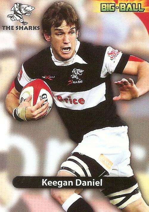 BIG BALL 2010 RUGBY COLLECTION - KEEGAN DANIEL BASE CARD TS14