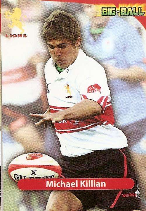 BIG BALL 2010 RUGBY COLLECTION - MICHAEL KILLIAN BASE CARD GL30