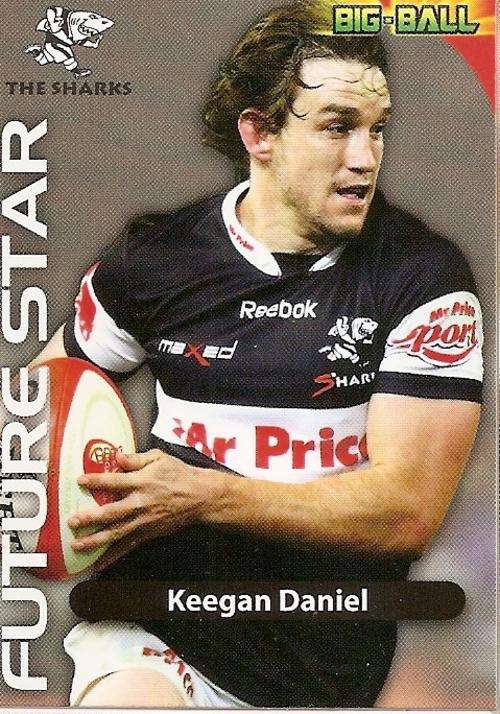 2010 BIG BALL RUGBY COLLECTION - KEEGAN DANIEL FUTURE STAR CARD FS04
