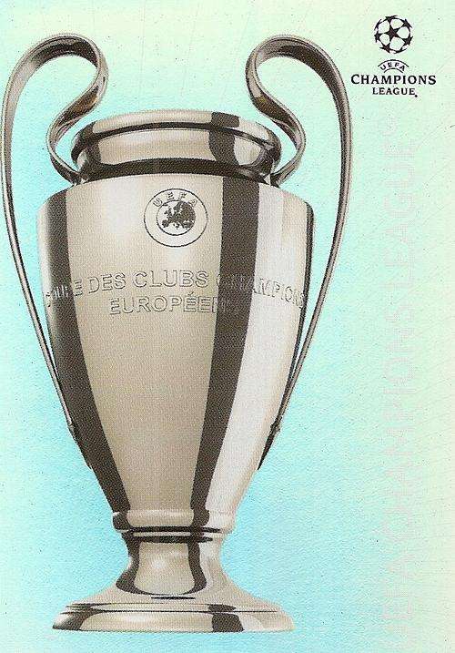 CHAMPIONS LEAGUE "PREMIUM" 2010/11 - TROPHY "FOIL" CARD
