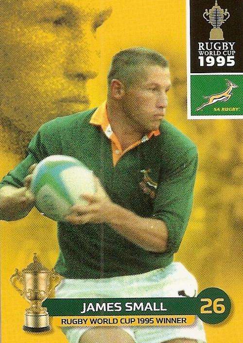 JAMES SMALL - BIG BALL 2011 RUGBY WORLD CUP COLLECTION -  BASE TRADING CARD 191