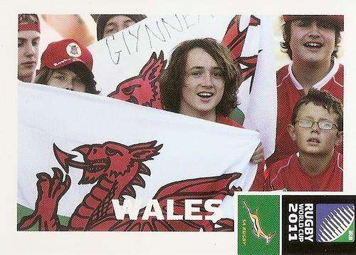2011 RUGBY WORLD CUP COLLECTION - WALES FANS CARD 50