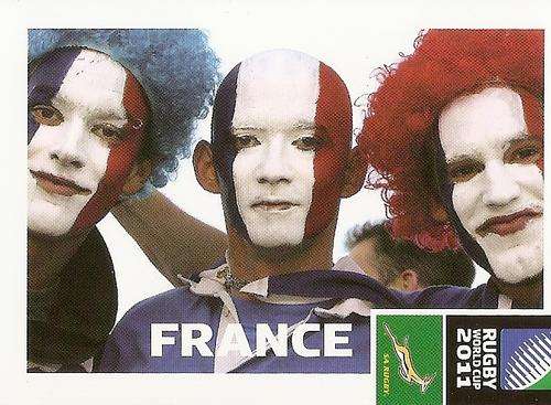 2011 RUGBY WORLD CUP COLLECTION - FRANCE FANS CARD 36