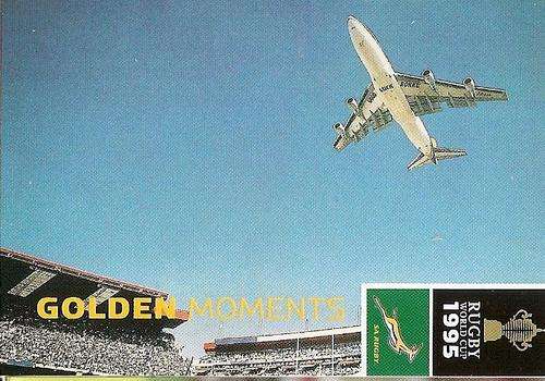 BIG BALL 2011 RUGBY WORLD CUP COLLECTION - `GOLDEN MOMENTS`TRADING  CARD 165