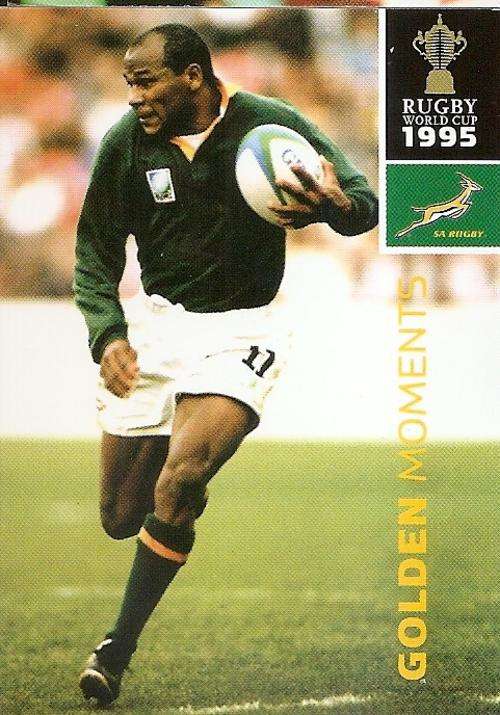 BIG BALL 2011 RUGBY WORLD CUP COLLECTION - `GOLDEN MOMENTS` TRADING CARD 162