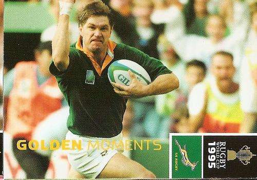 BIG BALL 2011 RUGBY WORLD CUP COLLECTION - `GOLDEN MOMENTS` TRADING CARD 166